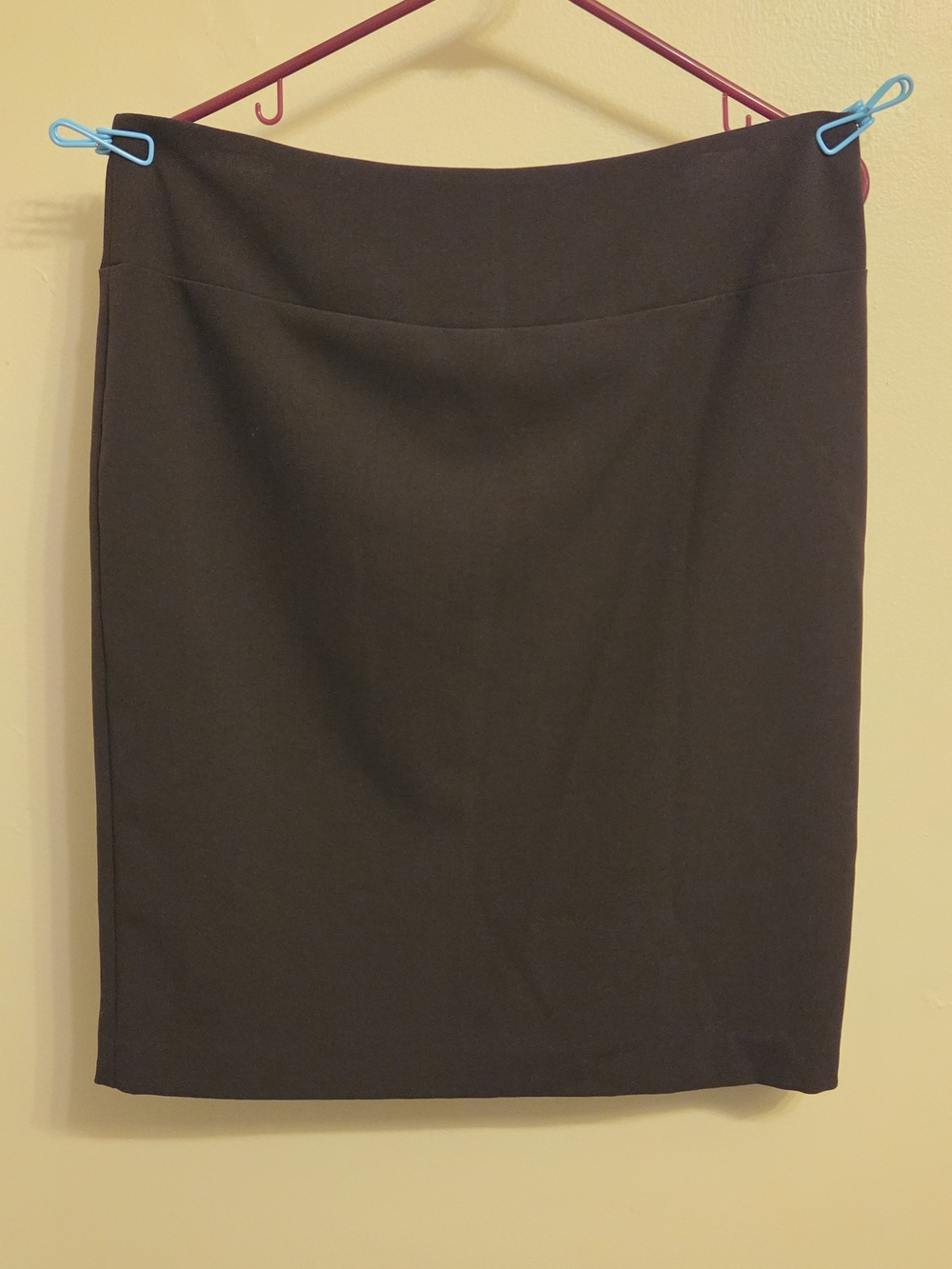 Ellen Tracy Corporate Girl Brown Lined Pencil Skirt 8 Office Professional